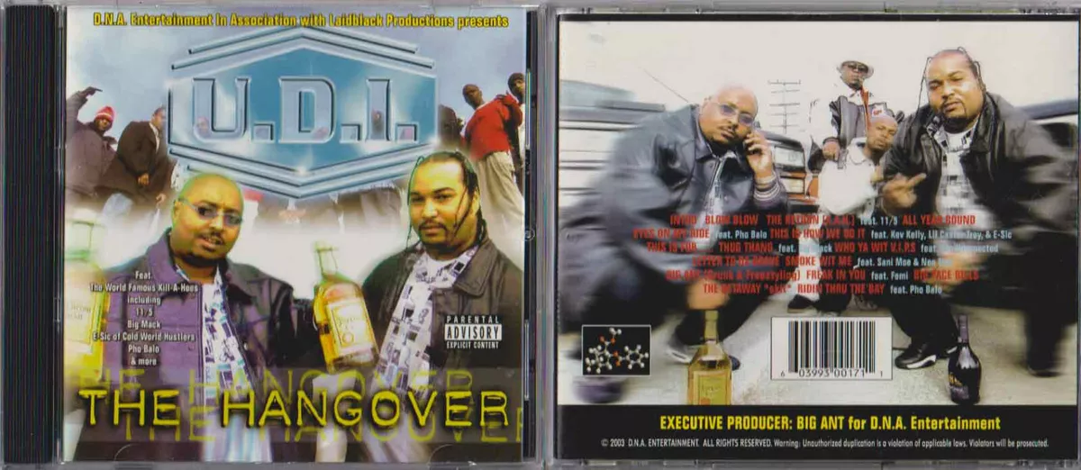 !@#$ U.D.I - The Hangover Cali Bay Rap G-Funk 11/5 Cold World Hustlers !@#$