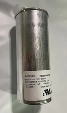 New 2-pcs Aerovox Capacitors Z24S3760M01M 60uF 370V 50/60Hz 10000AFC MADE IN USA