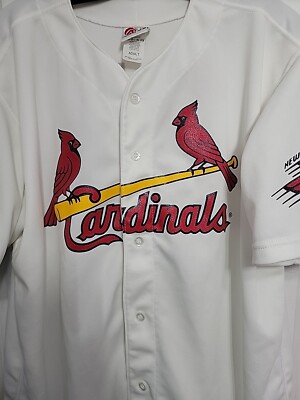 Authentic RAWLINGS Size 48 New Jersey CARDINALS Jersey Minor