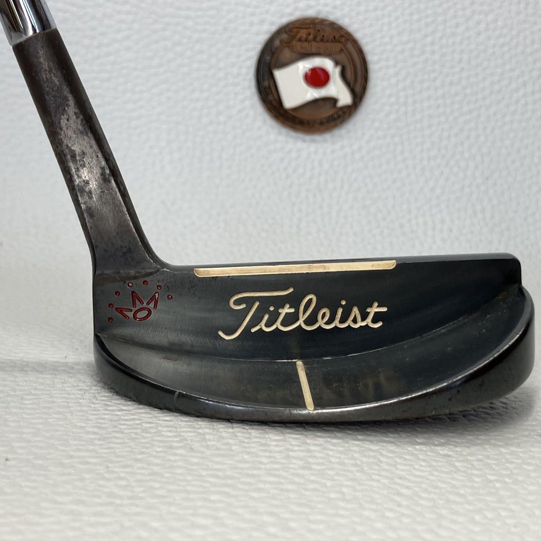 Putter Scotty Cameron PROTOTYPE J.A.T. Droit 34,5 Pouces - Tête Mallet Acier, Occasion Bon état