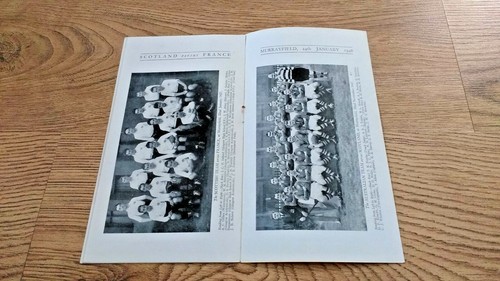 Scotland v France Rugby Programmes 1948 - 2012 - Picture 5 of 66