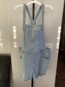 girls plus overalls
