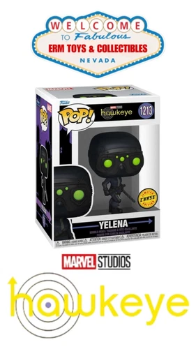 Funko Pop! Marvel: Hawkeye - Yelena CHASE Variant With Funko Pop! Protector