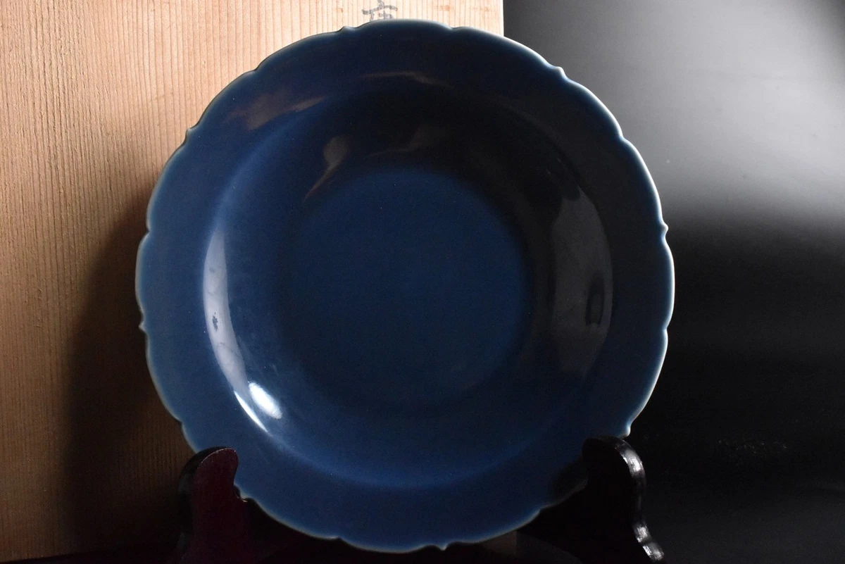 古董蓝色陶瓷中国盘子| eBay