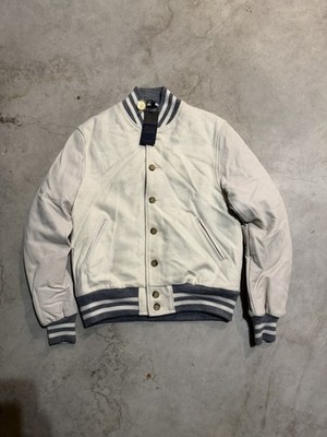 NWT FW14 Kith Golden Bear Varsity Jacket Friends and Family Stone