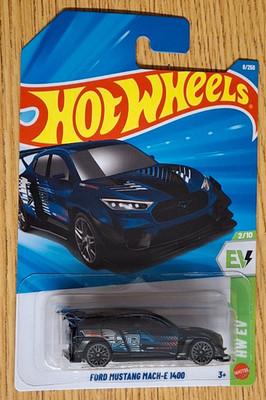 2026 Hot Wheels Ford Mustang Mach-E 1400 8/250 HW EV JJH86 Blue