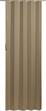 SI3680TB Sienna Interior Accordion Folding Door, 36 X 80, Timber Beige