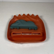 Plastic Spoon Rest Orange/green