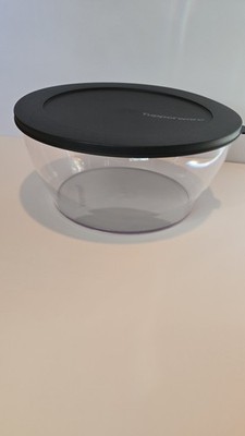 NEW Tupperware Clearly Elegant Serving Bowl 16 3/4 Cups With Seal