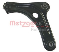 Querlenker Dreieckslenker Metzger Autoteile 58074301 FüR C3 DS3 CitroËN Peugeot