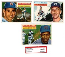 1956 Topps COMPLETE SET #1-340 plus 2 checklists overall EX condition