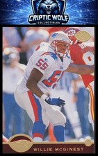 1996 Leaf #54 Willie McGinest Red Patriots