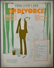 1917 FROM CUPID'S BOW Dr. Divorce UNIVERSITY OF PITTSBURGH Cap and Gown Club