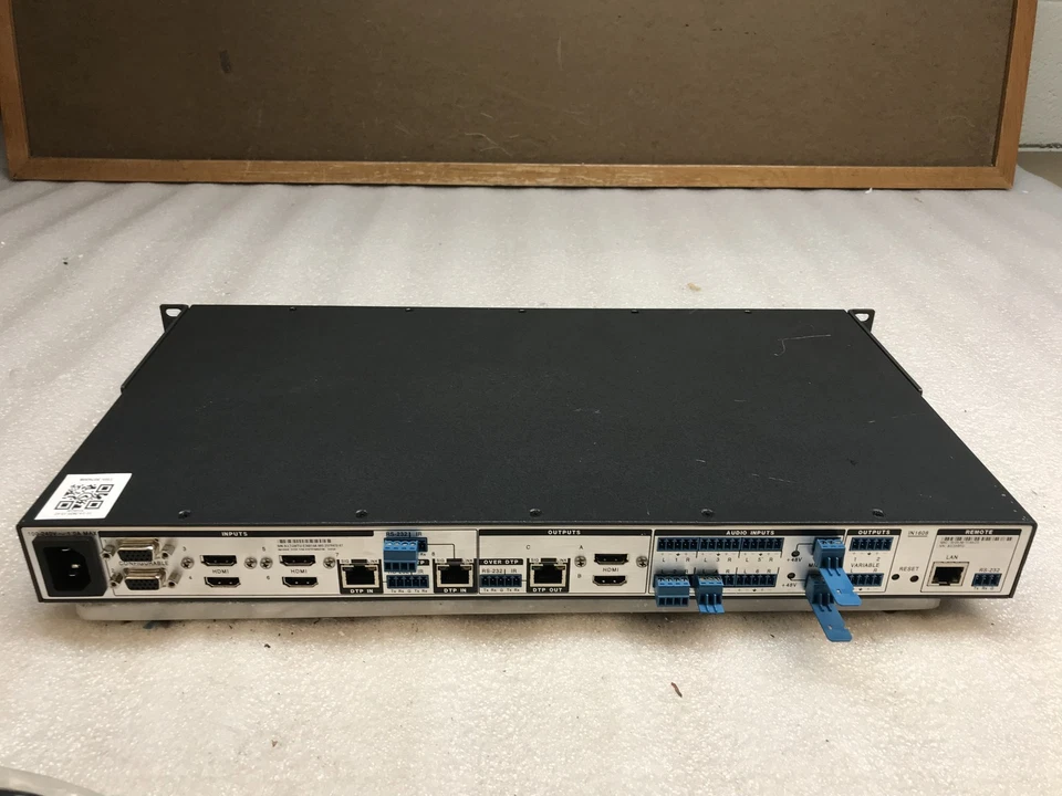 Extron IN1608 Series Eight 8-Input HDCP Scaling Presentation Video Switcher - Image 4 of 4