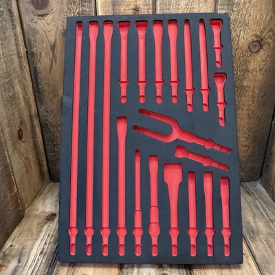 SNAP-ON TOOLS NEW RED FOAM ORGANIZER TRAY FOR PHG1020BKFR AIR HAMMER BIT SET