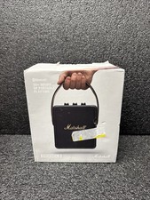 Marshall Stockwell II Portable Bluetooth Speaker Black/Brass - PARTS-TURNS ON