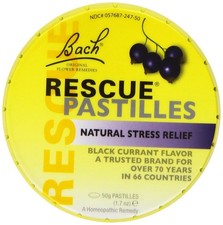 Bach Rescue Remedy Pastilles Black Currant 1.7 oz (Pack of 4) | Buy Online