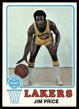 1973-74 Topps Jim Price #38 Los Angeles Lakers