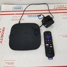 Roku 4 4440x Media Streamer with Remote Power Supply 4th Generation