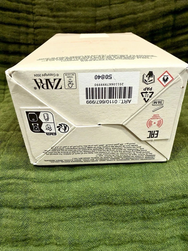 Perfume Zara Emotions Fleur D’Oranger - Nuevo Precintado En Caja Foto 4 de 4