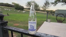 VIKING ACL SODA BOTTLE 12 OZ SOUTH ST PAUL MINN MN PICTURE LABEL. PURPLE