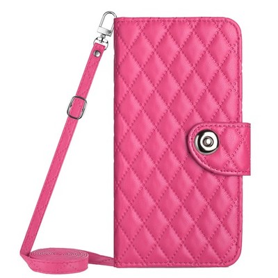 Crossbody Wallet Case For iPhone 16e 17 Pro Max 15 14 13 12 Leather Stand Cover