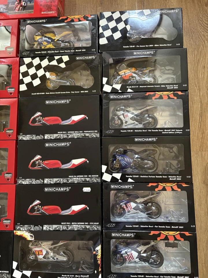 35 Minicamps Diecast Models. Some Limited Edition. Some Signed By Rider. - Image 4 of 4