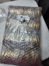 48 Pack Curtain Grommet Matte Gold 1-9/16" Inner Diameter Low Noise Plastic Ring