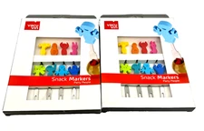 NIB VACU VIN Party People Snack Markers Hors D'oeuvres Appetizer Forks 16pc Set
