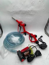 3.7 GPM Electric Fuel Transfer Pump Kit Gasoline Diesel Nozzles Hose - OB