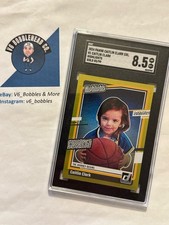 2024 Panini #H1 CAITLIN CLARK Highlights Gold Foil  #/99 - SGC 8.5 NM 🏀