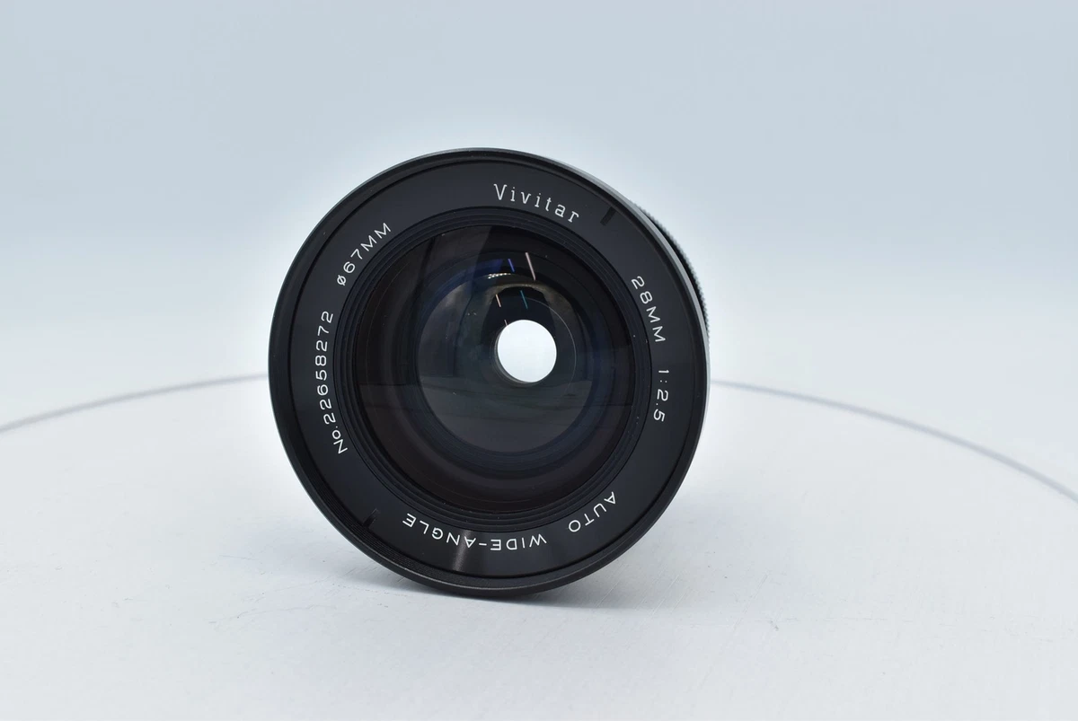 25+ Vivitar Camera Lenses 28mm Focal f/2.5 Maximum Aperture for