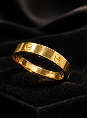 14K Yellow Gold Wedding Band Ring Cart Womens Mens Engagement Anillos de Bodas