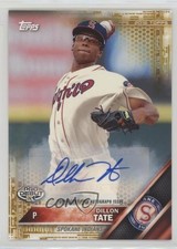 2016 Topps Pro Debut Gold Auto 9/50 Dillon Tate #119 Auto 0f6
