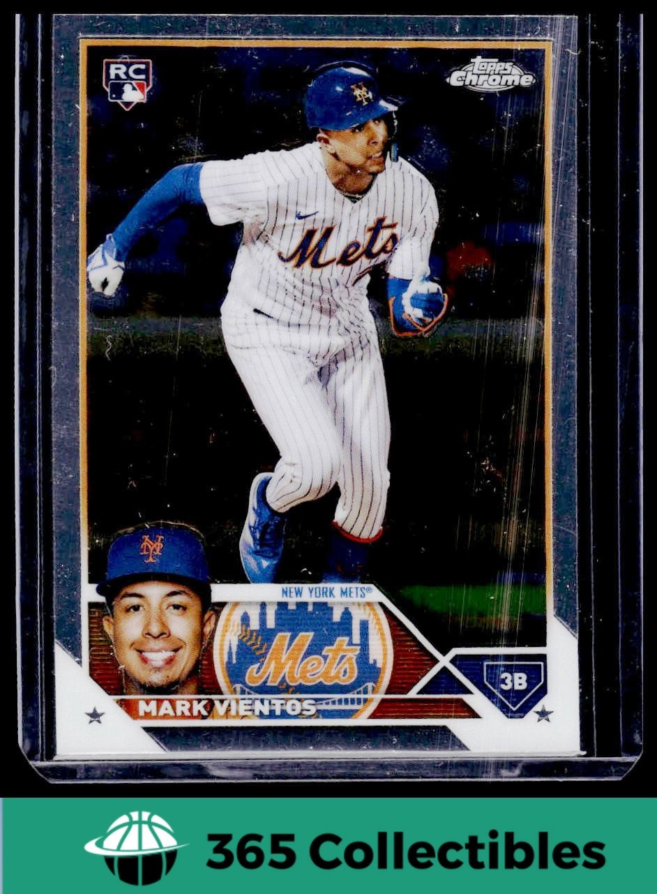 2023 Topps Chrome Mark Vientos Rookie #8 Baseball New York Mets