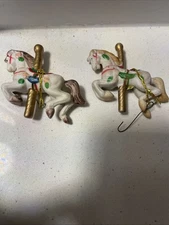 VTG House Of Lloyd Carousel  Horse’sOrnaments Christmas Around The World, Taiwan