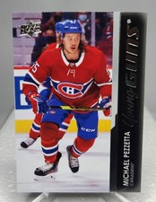 2021-22 Upper Deck Michael Pezzetta Young Guns #705 UD Extended Series Rookie