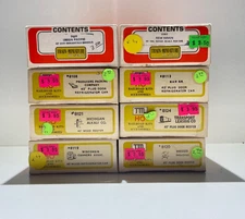 Train Miniature HO Scale Boxcars, Reefers, Etc. Built Boxed You Pick You Choose