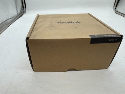 Yealink SIP-T31P Entry-Level IP Phone with 2 Lines and HD voice - Black