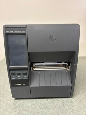 Zebra ZT231 300DPI ZT23143-T01000FZ Wireless Label Printer - Low P/C Barely Used