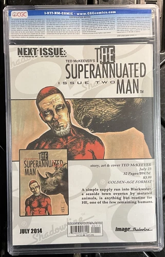 Superannuated Man #1 CGC 9.8, Ted McKeever Story and Art NM Image - Picture 2 of 2