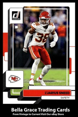 2022 Panini Donruss L'Jarius Sneed #278 Kansas City Chiefs