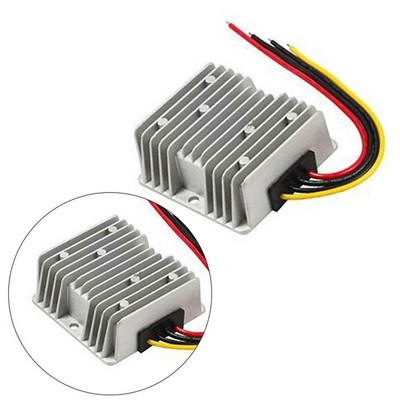 8-40V to 12V 10A DC Voltage Stabilizer Car Power Supply Regulator Waterproof EF7