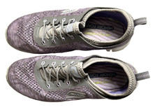 SKECHERS Air-Cooled Memory Foam Insoles Lavender Size 8.5 Women's Shoes