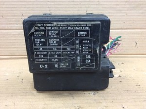83 84 85 86 87 Prelude DX Main Fuse Relay Box Assy U.2 Cut 27 Wires