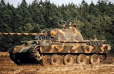 WW2 Picture Photo German Panther Tank destroyer battlefield front line 0616