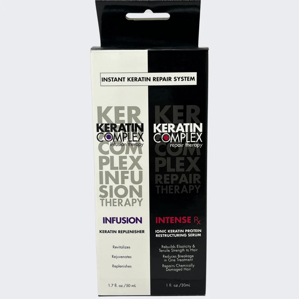 Complejo de queratina | Sistema de reparación instantánea infusión y juego RX intenso [KC9504004] Foto 2 de 3