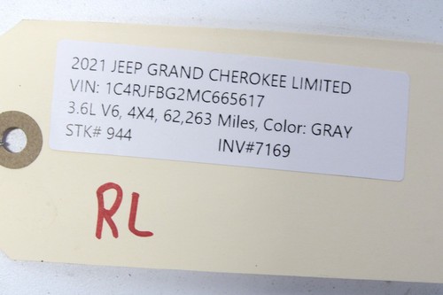 2011-2021 JEEP GRAND CHEROKEE 4WD REAR LEFT SUSPENSION LINK CONTROL ARM OEM - Picture 4 of 4