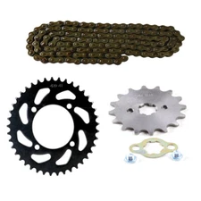 420-41T-76mm Chain+ Front+ Rear Sprocket for Pocket Pit Dirt Bike Apollo CRF KLX