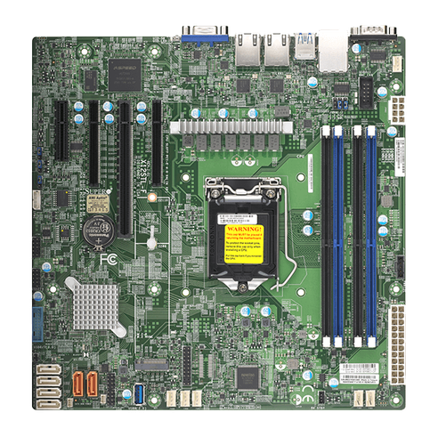SuperMicro X12STL-F LGA1200 Intel C252 DDR4 MBD-X12STL-F-O Micro ATX Motherboard